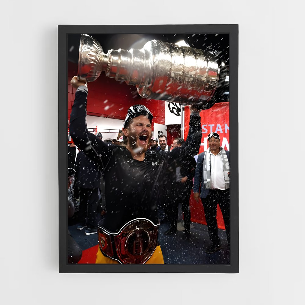 Poster Matthew tkachuk soulève – affiche Hockey sur glace (vue 2)
